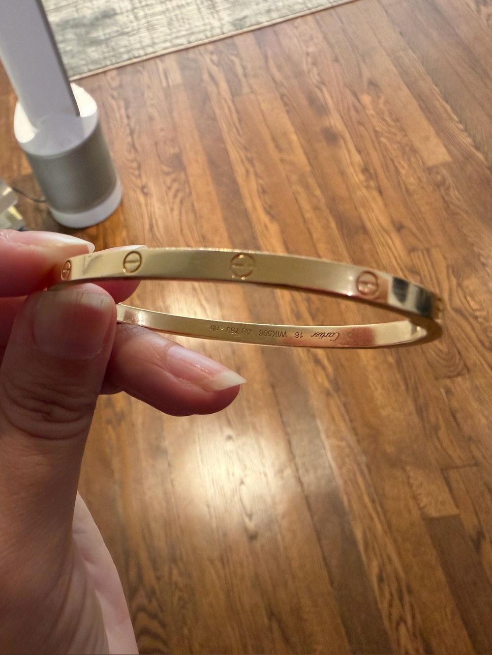 CARTIER LOVE BRACELET — small model - Picture 12 of 14